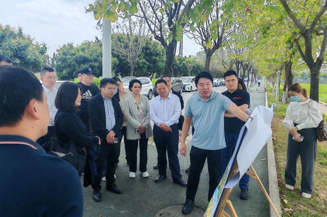 js555888金沙老品牌集团丨随省协会调研莞惠全域土地整治