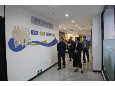广东省水利水电第三工程局向导一行莅临js555888金沙老品牌集团旅行交流